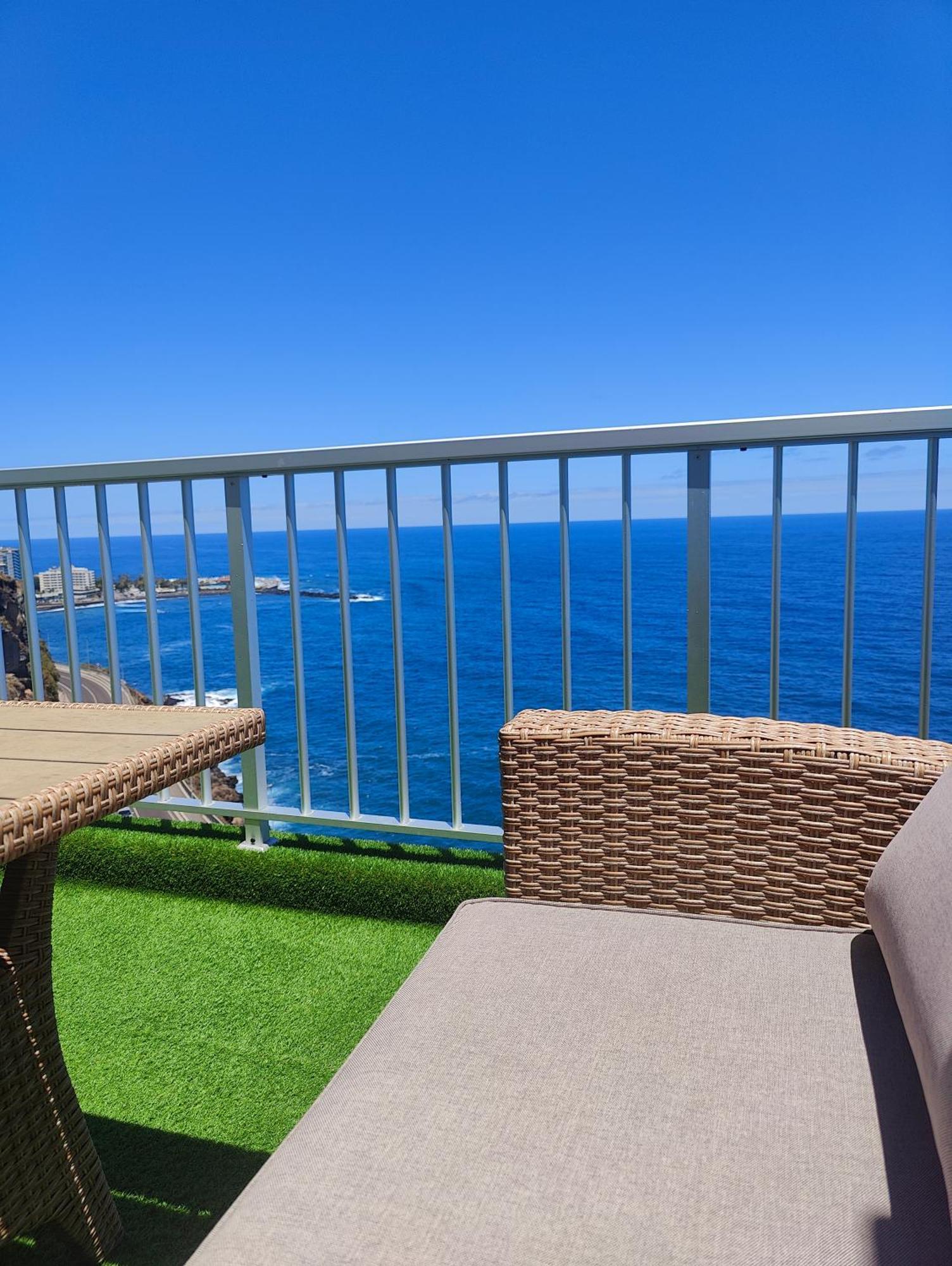 Beautiful Ocean View Apartment Puerto de la Cruz  Bagian luar foto
